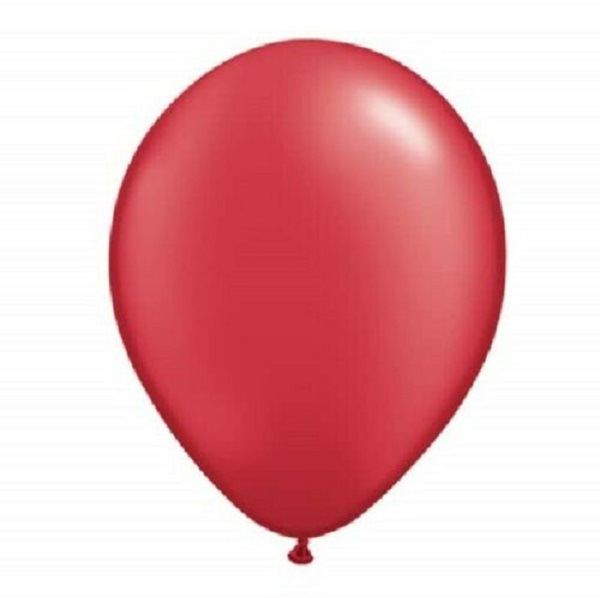 12 inches Metal BALLON RED color